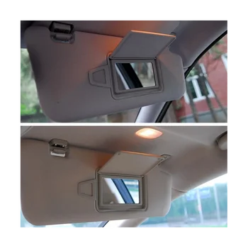 A2118100410 Priekinis kairysis saulės atspalvio veidrodžio dangtelis Mercedes W211 W219 2003-2010 Smėlio spalvos skydelio nuo saulės veidrodžio dangtelis
