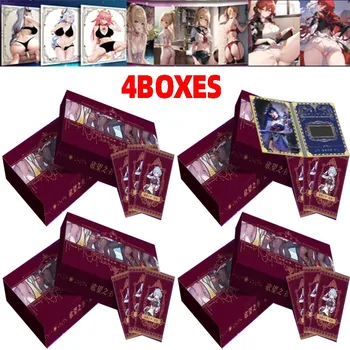 Didmeninė prekyba 4 dėžutėmis Deivės istorijų kolekcijos kortelės Anime žaidimai Merginų vakarėlis Maudymosi kostiumėlis Bikini šventė Stiprintuvo dėžutė Žaislai Pomėgių dovana