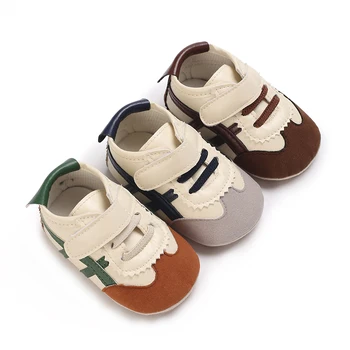 Pavasario ir rudens berniukų neslystantis guminis padas Kūdikių vaikščiojimo batai Berniukų batai Berniukų laisvalaikio batai