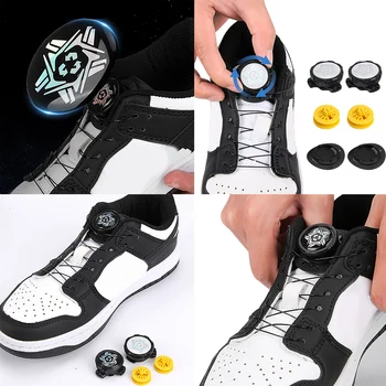 Aukštos kokybės besisukantys automatiniai sagčių batų raišteliai su batų raišteliais besisukanti sagtis Tvirtai atsilaisvinęs tvirtinimo įtaisas pasukimo mygtukas