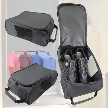 Juodas laikymo krepšys Saugojimas Dulkėms atsparus nešiojamas rankinis laikymo krepšys Patogus Oksfordo audinio dulkių paketas Sportas