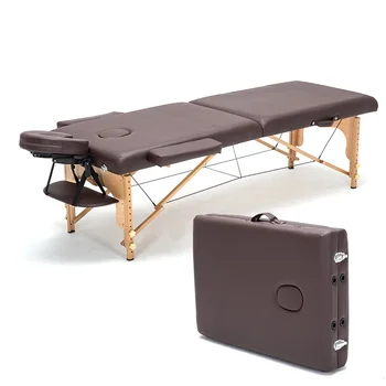 Karštas išpardavimas Nešiojami masažo stalai ir lovos Sulankstomi reguliuojamo aukščio grožio SPA lova sulankstomas masažo stalas