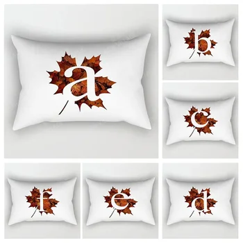 šiaurietiško rudens namų dekoras 30*50 mesti pagalvės užvalkalas sofa moderni boho svetainė Pagalvėlės užvalkalas 50x70 30x50cm 40x60cm paprasta raidė