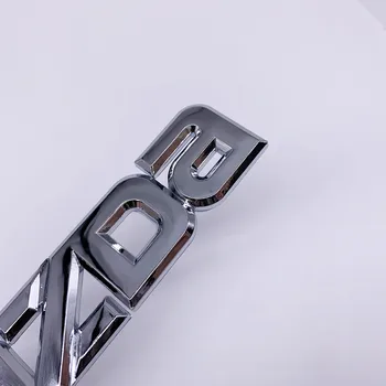 1vnt 3D ABS automobilio galinis buferis Bagažinės raidės emblema Lipdukas Ženklelis Decal automobilio stilius Priedai