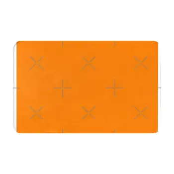 Oranžinė oranžinė A kiliminė durų kilimėlis BathMat Mat