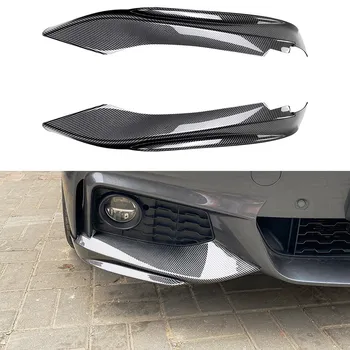 skirta BMW-4 serijai F32 F33 F36 M-Tech 2014-2020 priekinio buferio lūpų kampo difuzorius Skirstytuvas Spoilerio apsauga Anglies pluoštas