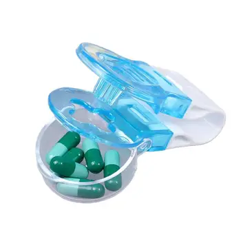 Pill Remover įrankis Mažų tablečių dozatorius Remover Pill Dozator Storage Box Pill Case No Contact Lengva išimti tabletes iš