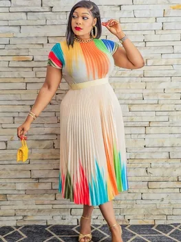 Afrikietiškos suknelės moterims Elegantiškos 2023 m. rudens pavasario Maxi suknelė Ponios tradiciniai Afrikos drabužiai Fėja Dreaes