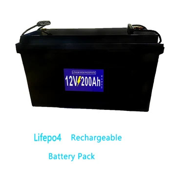 12V 200Ah ličio baterijų paketas vaikų žaisliniam automobiliui, saulės gatvių žibintams ir kitai mažai įrangai maitinimo įrankis