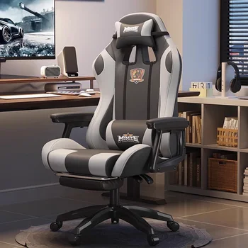 Playseat Ergonomiška biuro kėdė Prabangus poilsio kambarys Tingus dizaineris Biuro kėdė Kompiuteris Ranka Šiaurės miegamasis Taburete Namų baldai
