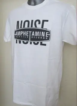 Amfetamino roplių įrašų marškinėliai Muzikos etiketė Noise Rock Melvins Helmet V349