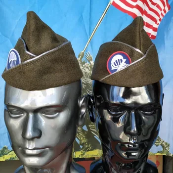 JAV ANTROJO PASAULINIO KARO desantininkų šoninė kepurė Oro desanto karinė kepurė Militares Accesoiros