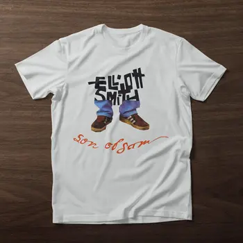 Vintage Elliott Smith marškinėlių albumai Muzikos atlikėjo grafinis trišakis