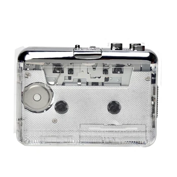 kasetinio grotuvo juosta į MP3 garso muzikos keitiklį USB Walkman USB fiksavimas nešiojamiesiems ir asmeniniams kompiuteriams