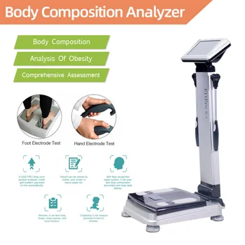 Kūno formavimo žmogaus kūno elementų analizė sveikatos nuskaitymo analizatoriui kūno riebalų bandymo mašinos sudėties įranga