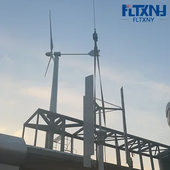 10KW horizontalus vėjo turbinų generatorius 10000W 96V išjungtam tinklui tinklo sistemoje Vėjo generatoriai su vėjo saulės valdikliu namams