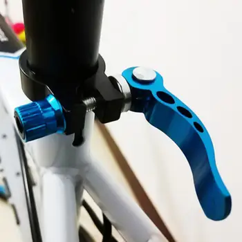 MTB dviračių sėdynių vamzdžio spaustukas aliuminio lydinio greito atleidimo dviračio priedas greitas atleidimas шампура эксцентрик велосипед